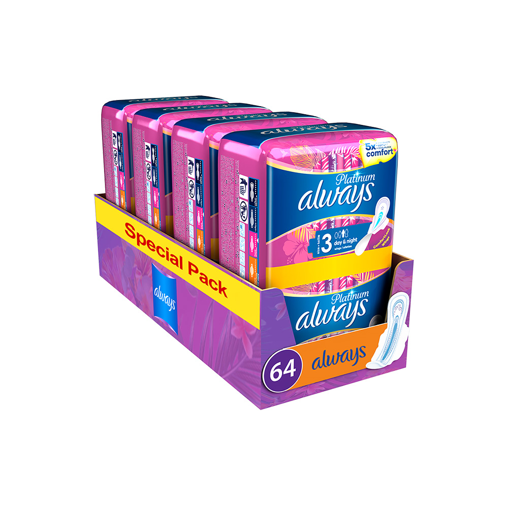 ALWAYS - PLATINUM Ultra Night - 64τεμ.